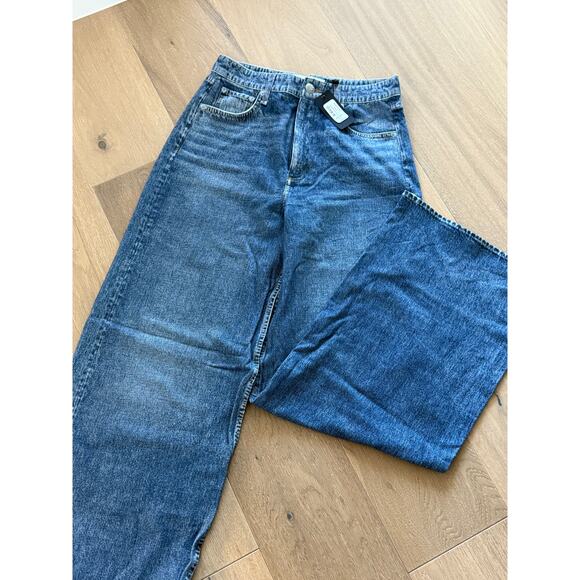 New Rag & Bone Miramar Sofie Wide-Leg Pants Jeans Size 27 Kimber - Picture 2 of 8